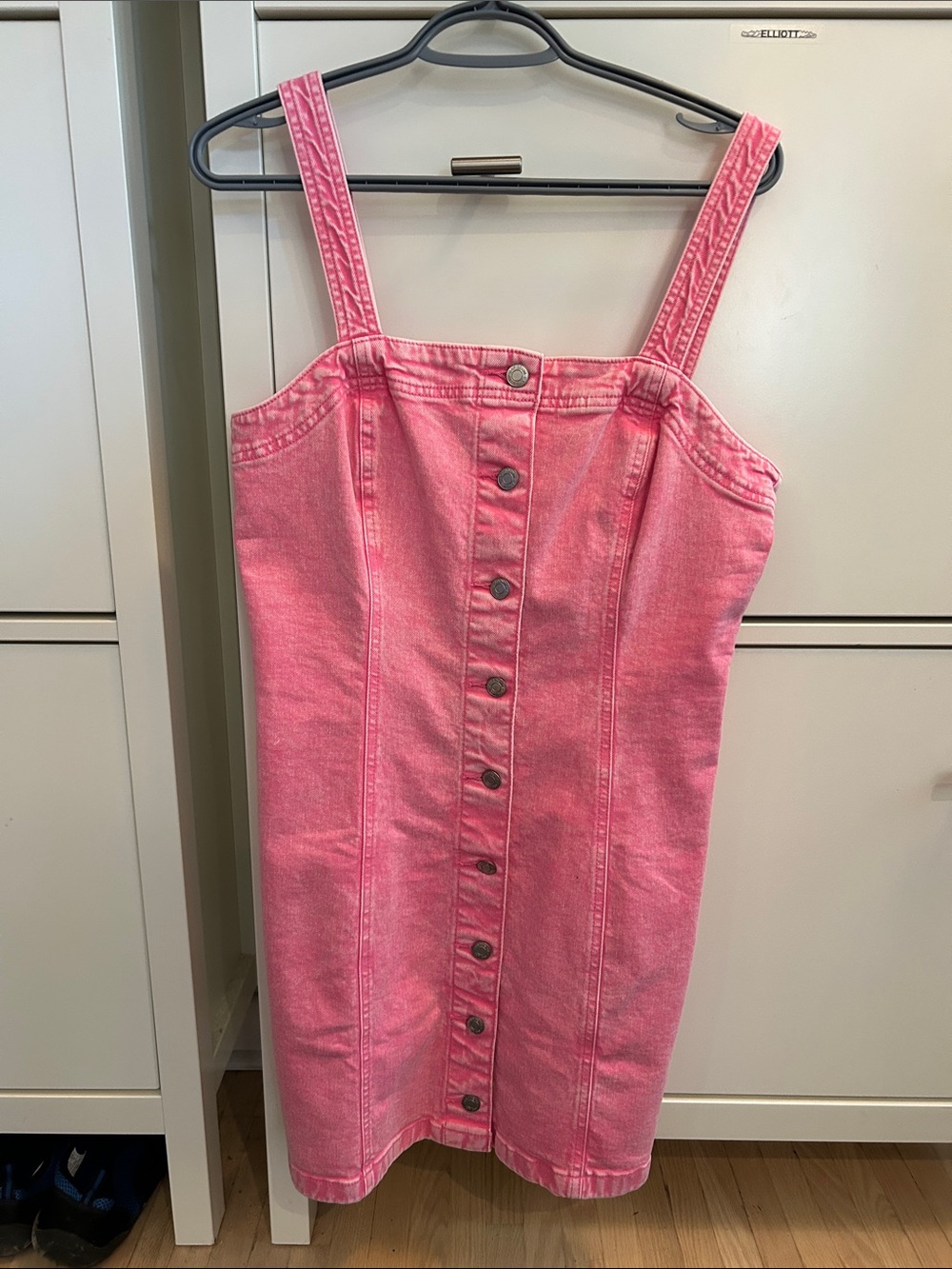 GAP Pink Denim Dress - NWOT - Picture 3 of 7